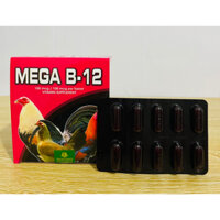 MEGA B12 - HỘP 10 VỈ - Tăng bo, bổ sung sắt cho gà