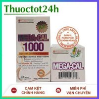 Mega Cal K2 Bổ sung 1000mg Canxi và vitamin