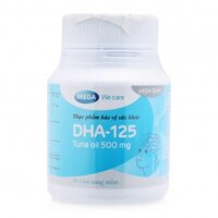 Mega DHA-125, Tuna oil 500mg, Chai 30 viên