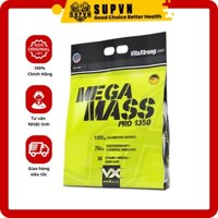 Mega Mass Pro 1350 6lbs 2.7kg VitaXtrong Sữa Hỗ Trợ Tăng Cân Từ USA - Chocolate