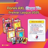 Mega Tin - Hộp thẻ loại lớn - Panini Adrenalyn XL Premier League 24/25 - Thẻ cầu thủ chính hãng