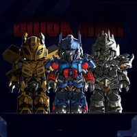 Megatron Hornet đồ chơi tương thích với Lego Optimus Prime