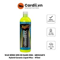 [Meguiars] Ceramic Wax dạng kem lỏng - phiên bản cải tiến