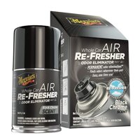 [Meguiar's]Air Re-Fresher Mist , Black Chrome  Khử mùi diệt khuẩn nội thất - Black Chrome Hương nam tính