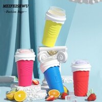Meifeisewu 500 ML Cốc Sinh Tố Mùa Hè, Cốc Làm Slushy Dung Tích Lớn Làm Mát Nhanh, Chai Sữa Lắc Tự Chế Di Động