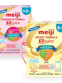 Meiji Nhập Khẩu Sữa bột số 0-1 và 1-3 lon và thanh
