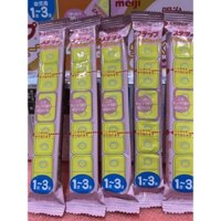 Meiji thanh 1-3 nội địa Nhật Bản (5 thanh)