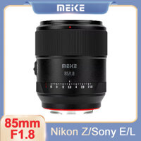 Meike 85mm f1.8 PRO Series AF Auto Focus Full Frame Khẩu độ lớn Prime cho Fuji XF Sony E Nikon Z LUMIX L Máy ảnh không gương lật để du lịch chân dung