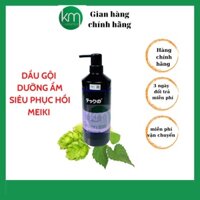 Meiki dầu gội trà xanh dưỡng sâu , phục hồi  cân bằng độ ẩm phục hồi hư tổn cho mái tóc hàng Chính hãng KM cosmetic