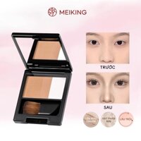 【MEIKING】Phấn Tạo Khối Đa Năng MEIKING - Tự Nhiên, Lâu Trôi, Tích Hợp Gương & Cọ Tiện Dụng