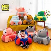 Meishao 1 Ghế Hỗ Trợ Cho Bé Ngồi Lên Ghế Mềm Đệm Sofa Sang Trọng Gối Đồ Chơi Động Vật Sofa Ghế Miếng Lót Đẹp