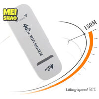 Meishao 4G LTE USB Modem Dongle 150Mbps Mở khóa WiFi Bộ chuyển đổi mạng không dây Laptop Đẹp