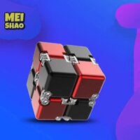 Meishao Hợp Kim Nhôm Kim Loại Vô Hạn Magic Cube Chống Căng Thẳng Fidget Đồ Chơi Dễ Dàng Chơi Tay Spinner Văn Phòng Cubic Giảm Căng Thẳng Đồ Chơi Đẹp