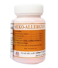 Meko – Allergy F Mekophar (Lọ/100v)