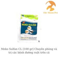 Meko Sulfan CL [100 gr] Chuyên phòng và trị các bệnh đường ruột trên cá
