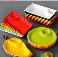 [Melamine] In Miễn Phí LOGO Cấp Thực Phẩm A5 Tấm Melamine Tấm Năm Mill Bộ Đồ Ăn Melamine Bar KTV Đĩa Ăn Nhẹ Nhựa Đĩa Ăn Khoai Tây Chiên Pháp Đĩa Đĩa Đĩa Đĩa Ăn Rau Lạnh Thương Mại Dưa Đĩa Nhỏ