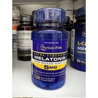 Melatonin 3m/5 mg/10mg Puritan giúp ngủ ngon