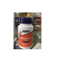 Melatonin 3mg Now Foods hộp 60 viên