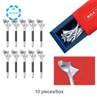 Mele links golf tee Hình Thoi Giá Đỡ tee 10° Phụ Kiện tee golf Tốc Độ Cao Bằng Nhựa Siêu Bền