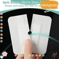 Melodygoods1 10 Vỏ Ống Thông Ngực, Vật Dụng Gtube Ống Lọc Ngoại Vi Miếng Lót Ống Ăn, Băng Vết Thương Bền Phụ Kiện Lọc Ly Ống Xả Băng Dính Bệnh Nhân