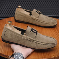 Mềm Mại Hàng Sẵn Có Giày Loafer Nam Thoáng Khí Lái Xe Thuyền Giày Slip-On Nam Loafer / Kasut Sampan Lelaki Polo Bergaya