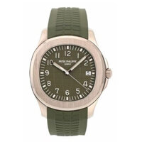 Mềm Mại Thoải Mái Sức Sống Dây Cao Su Tính Khí Thông Thường Đồng Hồ Cơ Tự Động Patek Philippe Đồng Hồ Cổ Điển Xu Hướng Sang Trọng 42MM Mặt Số Xanh