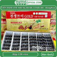 💥MEMOKorea💥 (Date 3/2027) VIÊN ĐẠM Hồng Sâm Nhung Hươu Linh Chi Dongwon Hàn Quốc Chính Hãng - Hộp 120 viên* 830mg