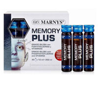 MEMORY PLUS ống bổ não, tăng cường trí nhớ nhập khẩu chính hãng từ tây ban nha ( hộp 20 ống )