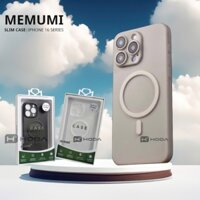 Memumi Slim Case Magnetic - Ốp Lưng Nhám Siêu Mỏng 0.33mm Hỗ Trợ Sạc Không Dây Cho iPhone 16 Pro Max / 15 Plus / 14 / 13