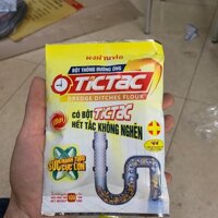 Men bể phốt bột thông đường ống Tictac - Bột thông cống