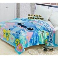 mền bông hoạt hình Stitch 2m*1m50cm dễ thương hàng sưu tầm