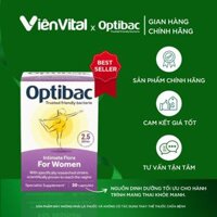 Men Cân Bằng Hệ Vi Sinh Optibac Tím 30v 90v Probiotics Cho Phụ Nữ Mang Thai Tăng Cường Miễn Dịch