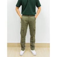 Men cargo pant / Quần dài túi hộp nam / Vải 100% cotton