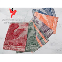 Mền dệt chỉ cotton con công Xưởng Dệt Bình Minh (1m5 x 2m)