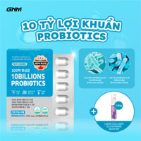 Men hỗ trợ tiêu hóa 10 tỷ lợi khuẩn GNM 10 Billion Probiotics hộp 60 viên