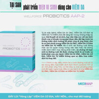 Men hỗ trợ viêm da Wellforce Probiotic AAP-2 - Giúp cải thiện các vấn đề về da ( Hộp 30 gói )