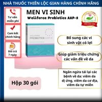 Men hỗ trợ viêm da Wellforce Probiotic AAP-2 - Giúp cải thiện các vấn đề về da ( Hộp 30 gói )