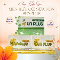 Men Hữu Cơ Sunplus, Sữa Non Sunplus Hỗ Trợ Tăng Cân, Hệ Tiêu Hóa Tốt, Tăng Đề Kháng Cho Bé