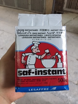 Men khô bánh mỳ lạt Saf-Instant đỏ Pháp (500gr)