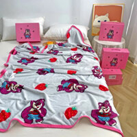 Mền Lông Cừu, Chăn tuyết DISNEY cao cấp [Chính Hãng] siêu mềm mịn cho bé đi học, đi làm văn phòng 1.1mx1.5m