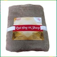 Mền lông nỉ cao cấp cho trẻ em 127x152cm màu xám, sx tại Thái Lan. v491