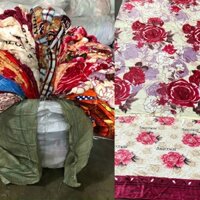 Mền nhung hai mặt nặng 1,5kg chăn mùa đông