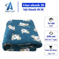 Mền nỉ, chăn nỉ mỏng đắp văn phòng A 1m6x2m nhiều màu lựa chọn - Mẫu 1