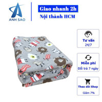 Mền nỉ, chăn nỉ mỏng đắp văn phòng A 1m6x2m nhiều màu lựa chọn - mẫu 8