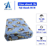 Mền nỉ, chăn nỉ mỏng đắp văn phòng A 1m6x2m nhiều màu lựa chọn - Mẫu 2