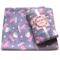 Mền Nỉ Cotton Thai Lan_ Heo Peppa