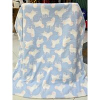 Mền nỉ Cừu Xanh văn phòng, du lịch