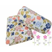 Mền nỉ HOA LÁ đắp văn phòng