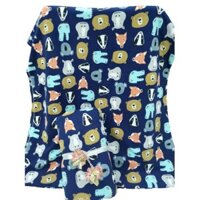 Mền nỉ thái cotton THUD RỪNG văn phòng