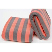 Mền nỉ Thái Lan_ Sọc Cam